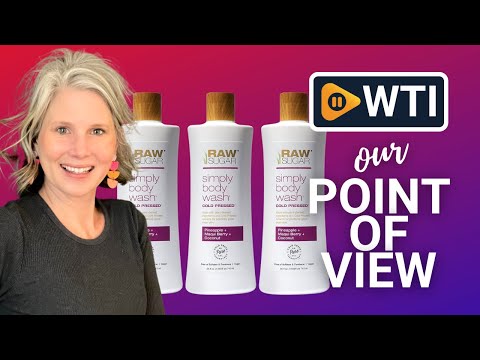 RAW SUGAR Simply Body Wash - Pineapple + Maqui Berry + Coconut - WTI product video review