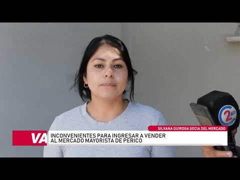 Vendedora denunció persecución en la Feria Mayorista de Perico