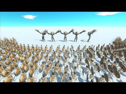 5 Boss vs 100 weakest unit faction animal revolt battle simulator