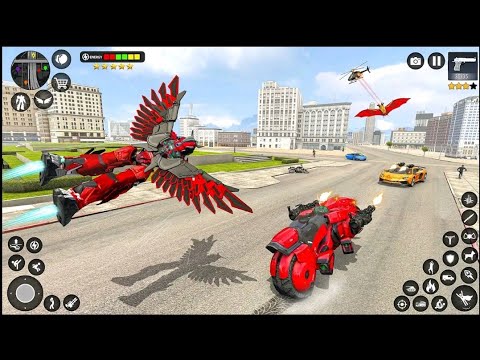 Robot war Car Transform game mod APK Gameplay - Android/ios