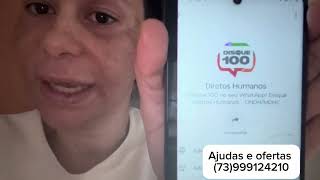 Caso estejam passando por isso! Ore mas denuncie tb DISQUE 100 -Direitos Humanos 