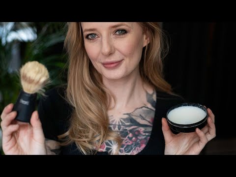 ASMR po Polsku Męski Fryzjer, Golenie i Strzyzenie - Barber Roleplay/ Shave & Haircut