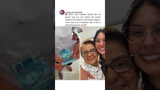 ANA CASTELA É TÃO CARINHOSA COM A AVÓ🥺❤️Ana Castela grava avó lhe dando dinheiro escondido #fofoca