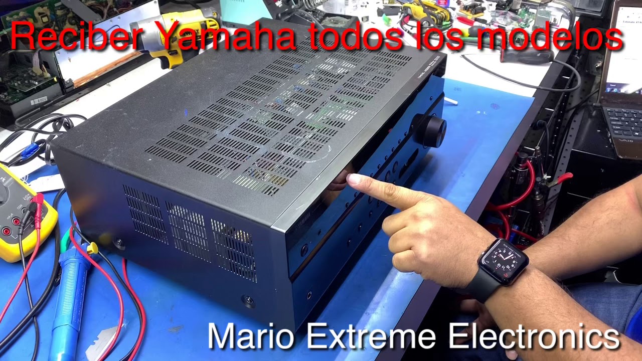 Yamaha RX -675 reset factory no prende solución . Hagan su donación información abajo👇