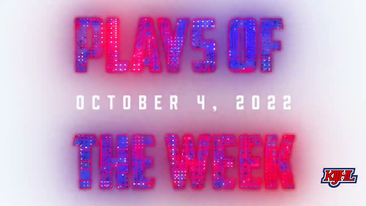 Plays of the Week - October 4, 2022