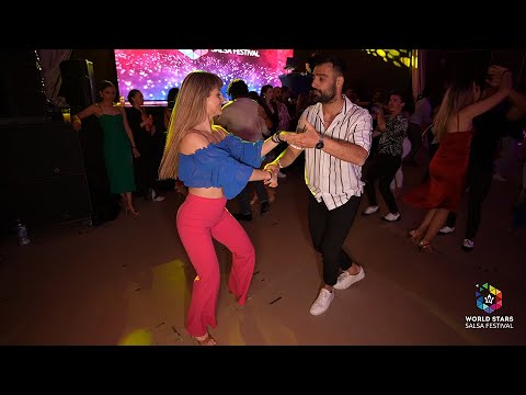 Dimitris Psychogyios & Teodora Kaloyanova - Salsa Social at World Stars Salsa Festival 2023