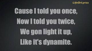 Dynamite by Taio Cruz [w/lyrics]