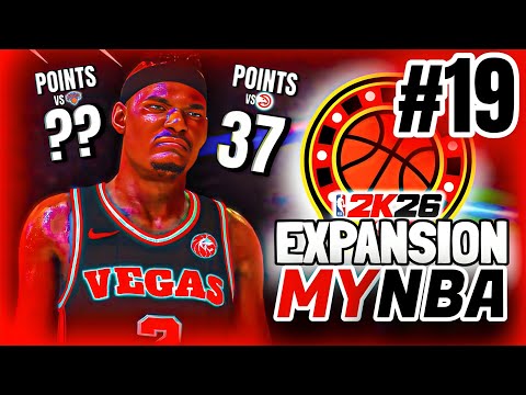 Our STAR ROOKIE is going to SAVE this team! | NBA 2K26 Las Vegas High Rollers MyNBA Franchise |Ep 19