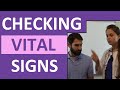 How to Check Vital Signs | Checking Vitals Nursing Assessment