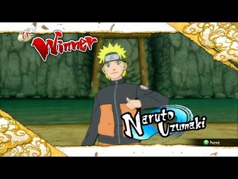 Naruto Ultimate Ninja Storm 3 Naruto Complete Moveset with Command List