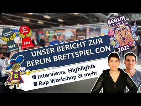 Berlin Brettspiel Con Berlin Con 2022 Spiel des Jahres 2022 Preisverleihung Highlights Fazit + mehr