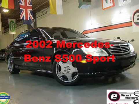 2002 Mercedes-Benz S500 Sport - eDirect Motors