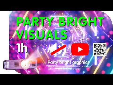 4K DJ Screen Visuals FREE for LED screen or projector