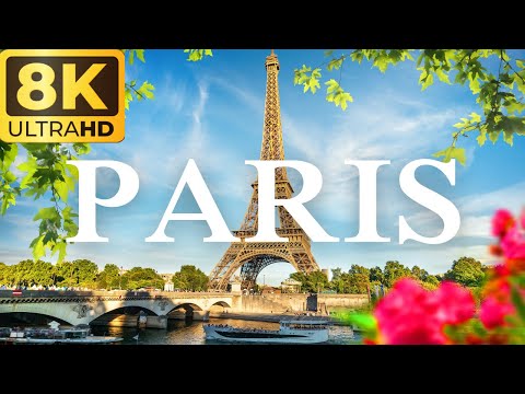 PARIS IN 8K ULTRA HD - EPIC VIRTUAL TOUR ✈️🏝🌿🌴 | SLEEP MUSIC