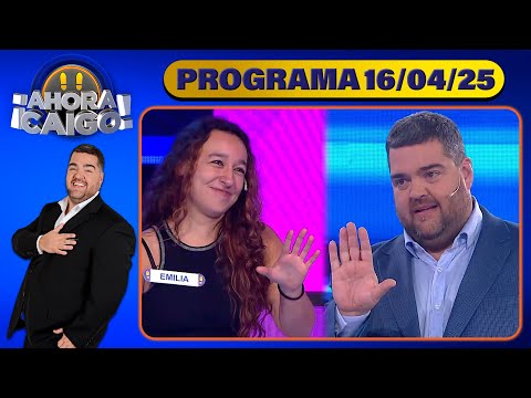 AHORA CAIGO - Programa 16/04/25 - INVITADA: MALENA GUINZBURG