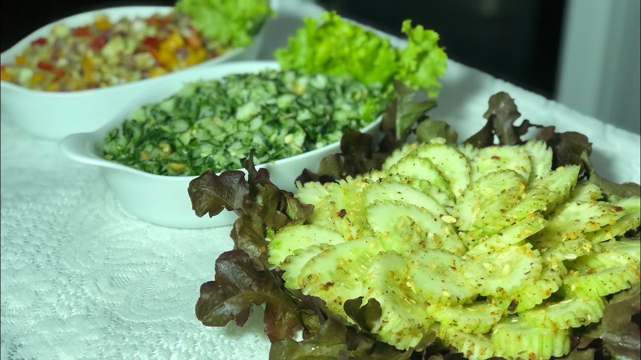 AULA - 08 - CURSO DE SALADAS - PEPINO