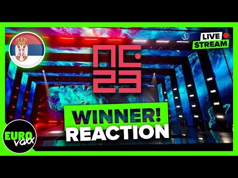 PESMA ZA EVROVIZIJU 2023 WINNER & RESULTS (REACTION) // Serbia Eurovision 2023