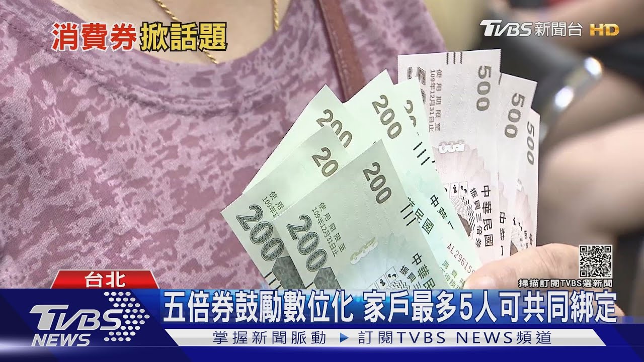 五倍券碰上Delta來亂!若疫情急轉直下 振興效果恐打折