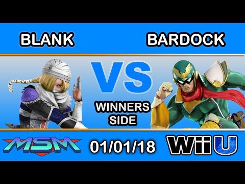 MSM 127 - Blank (Sheik) Vs. Bardock (Captain Falcon) - Winners Side - Smash 4