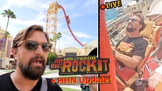 Saying Goodbye To Universal Studios Rip Ride Rockit Coaster & Halloween Horror Nights 2025 Update!