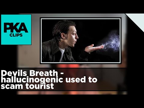 Devils Breath - hallucinogenic used to scam tourist - PKA Clip