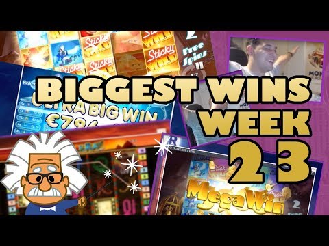 Casino Bonus Master Twitch - Biggest Wins Bonus Games - Week 23 - 2018