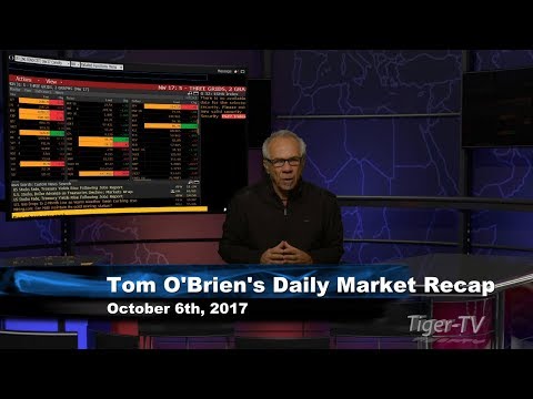 October 6th Daily Stock Market Recap by Tom O'Brien on TFNN   2017