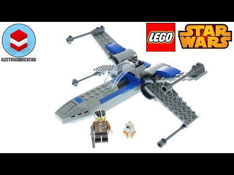 Vidéo LEGO Star Wars 75297 : X-Wing de la Résistance