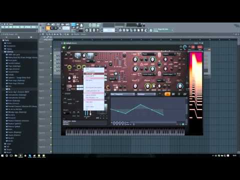 TUTORIAL - Sound design with Harmor / Free FLP