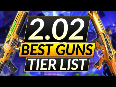 BEST and WORST WEAPONS of the NEW 2.02 PATCH - Guns Tier List - Valorant Tips Guide