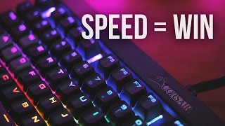 Video thumbnail for NEW FAVORITE KEYBOARD! - Corsair K70 RGB Rapidfire (MX Speed) by Hardware Canucks