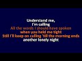 Yaz - Softly Over - Karaoke Instrumental Lyrics