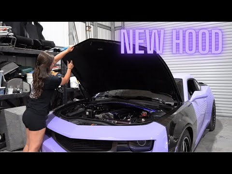 NEW HOOD for MY CAMARO