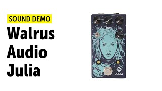 Video thumbnail for Walrus Audio Julia Sound Demo (no talking) by Guitar Bonedo