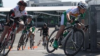 preview picture of video 'Admiral Park Hosts Cycling Criterium'