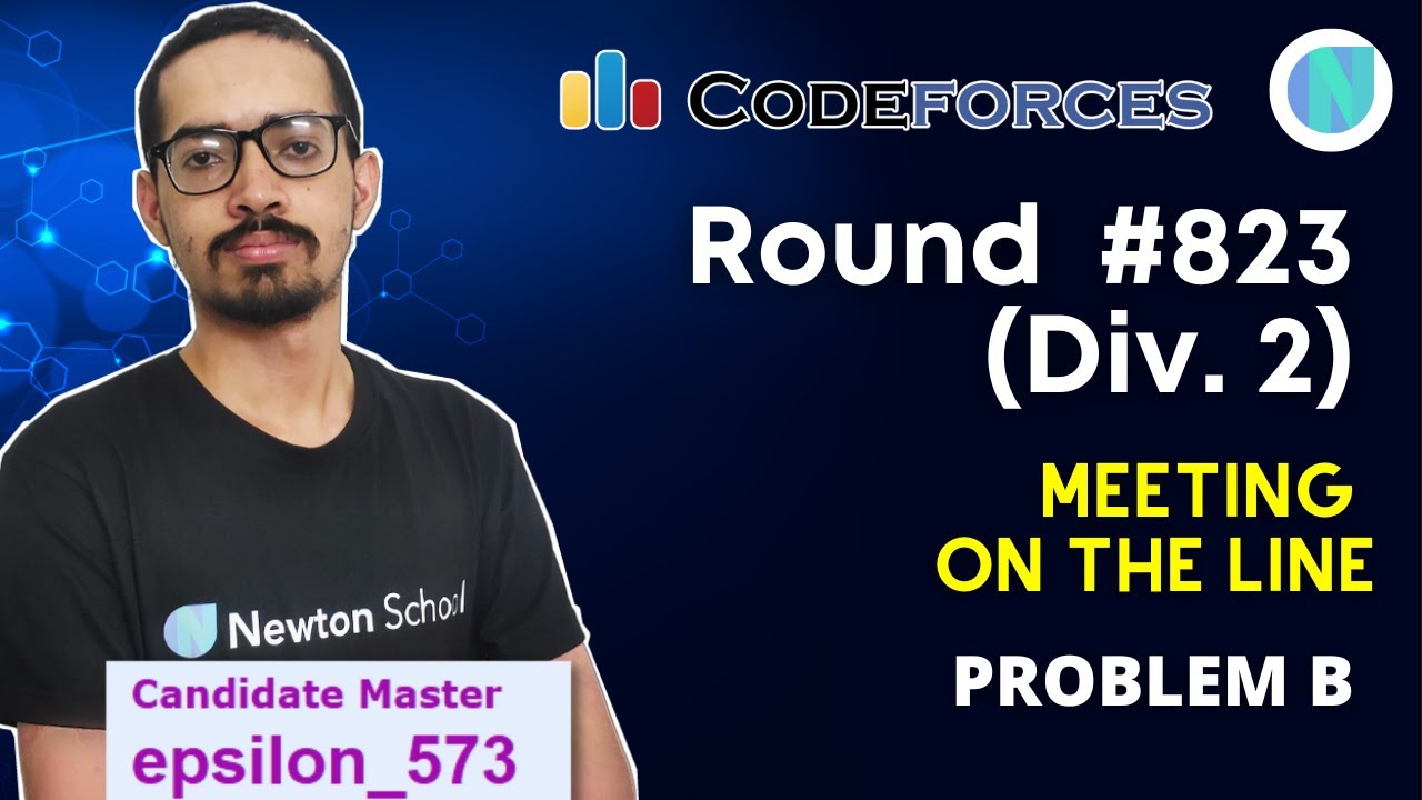 Meeting on the Line || Codeforces Round 823 Div2 Problem B