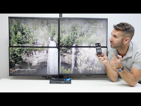 How to create a perfect Video Wall - 4K 2x2 Video Controller