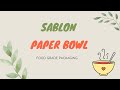 12 oz paper bowl screen printing FOOD GRADE PAPER 2