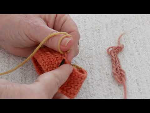 Nalbinding - Oslo Stitch. Step by Step how to do the Oslo nalbinding stitch #nalbinding