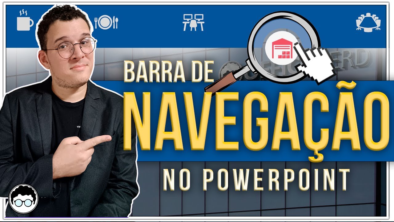 Como criar uma barra de navegação com links no PowerPoint