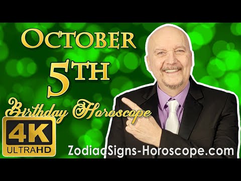 October 5 Zodiac Horoscope and Birthday Personality | October 5th Birthday Personality Analysis