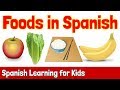 Foods In Spanish Spanish Learning For Kids