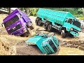 TRUK OLENG Fuso 220Ps Angkut Muatan Proyek Truk Hino 500 Tronton BIKIN OLENG Rc Truk Laka Lantas