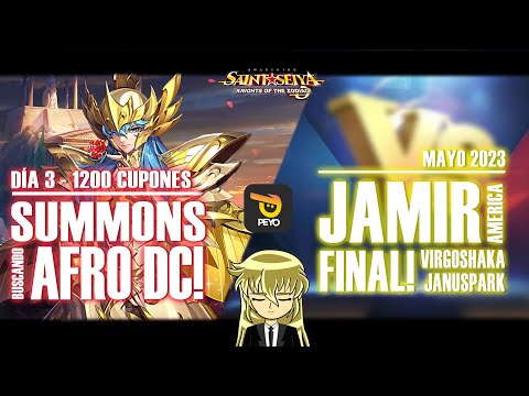 🌹SUMMONS PISCIS DC DÍA 3! 🌹 🏆JAMIR MAYO 2023 - FINAL VIRGOSHAKA VS JANUSPARK!🏆- Saint Seiya KOTZ