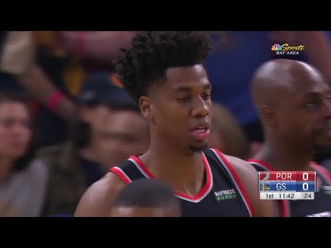 Hassan Whiteside Full Play 11/04/19 Blazers vs Warriors | Smart Highlights