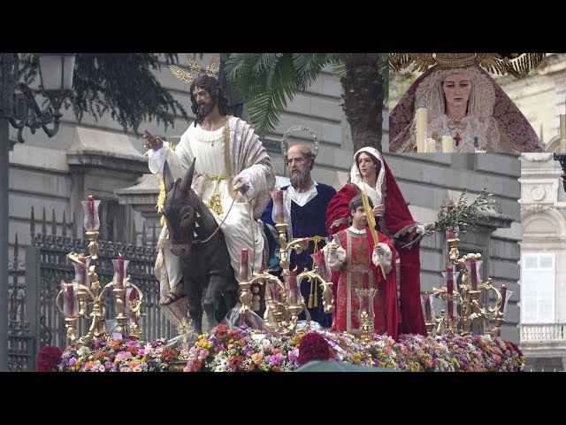 Vídeo relacionado con Inmaculada Romero IR La Borriquita Jesús Entrada en Jerusalén 5 Figuras 10.5 cm. Resina Set Semana Santa