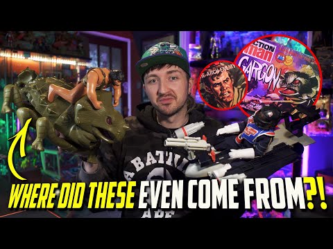 Gargon, Intruder, Terron, Space Speeder. Action Man's Most Bizarre Releases! Gi-Joe Super Joe & More