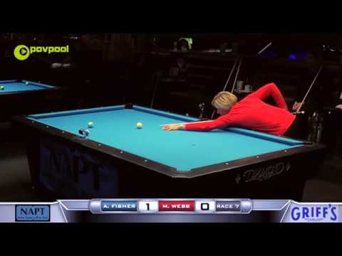 #12 - 10 BALL - Allison FISHER vs Monica WEBB - 2017 NAPT Desert Challenge