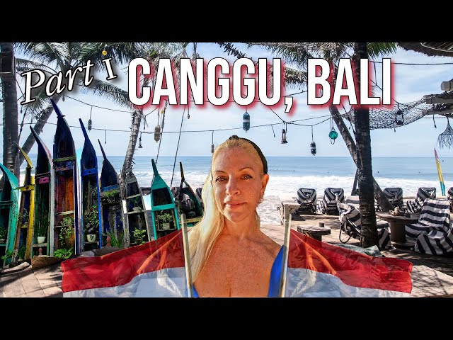 Travel vlog - Exploring Canggu | Bali’s Ultimate Beachside Escape - Part 1 |  Indonesia! 🌴✨