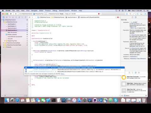 Ios Tutorial Uitableview With Nsarray Content